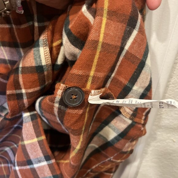 Vintage LL Bean Flannel Shirt Plaid Mens XL 100% Cotton 90s Lumberjack Grunge - Picture 10 of 10